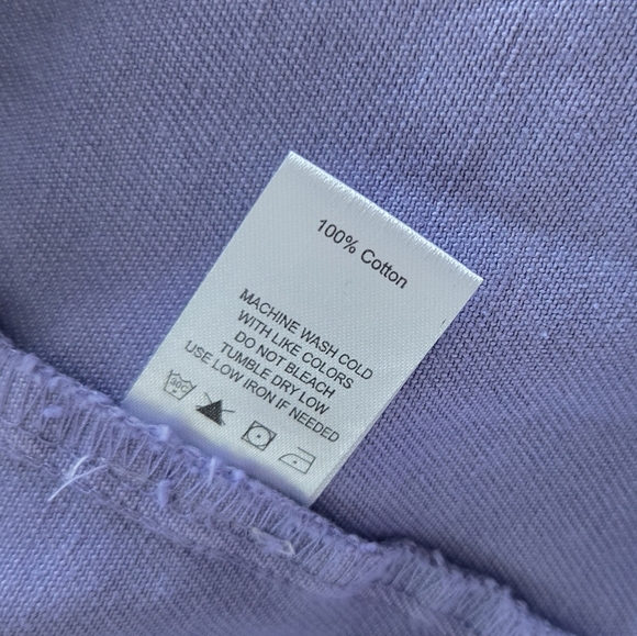 New! White Birch Black label Trucker Jacket Lavender Purple 1X - Picture 11 of 14